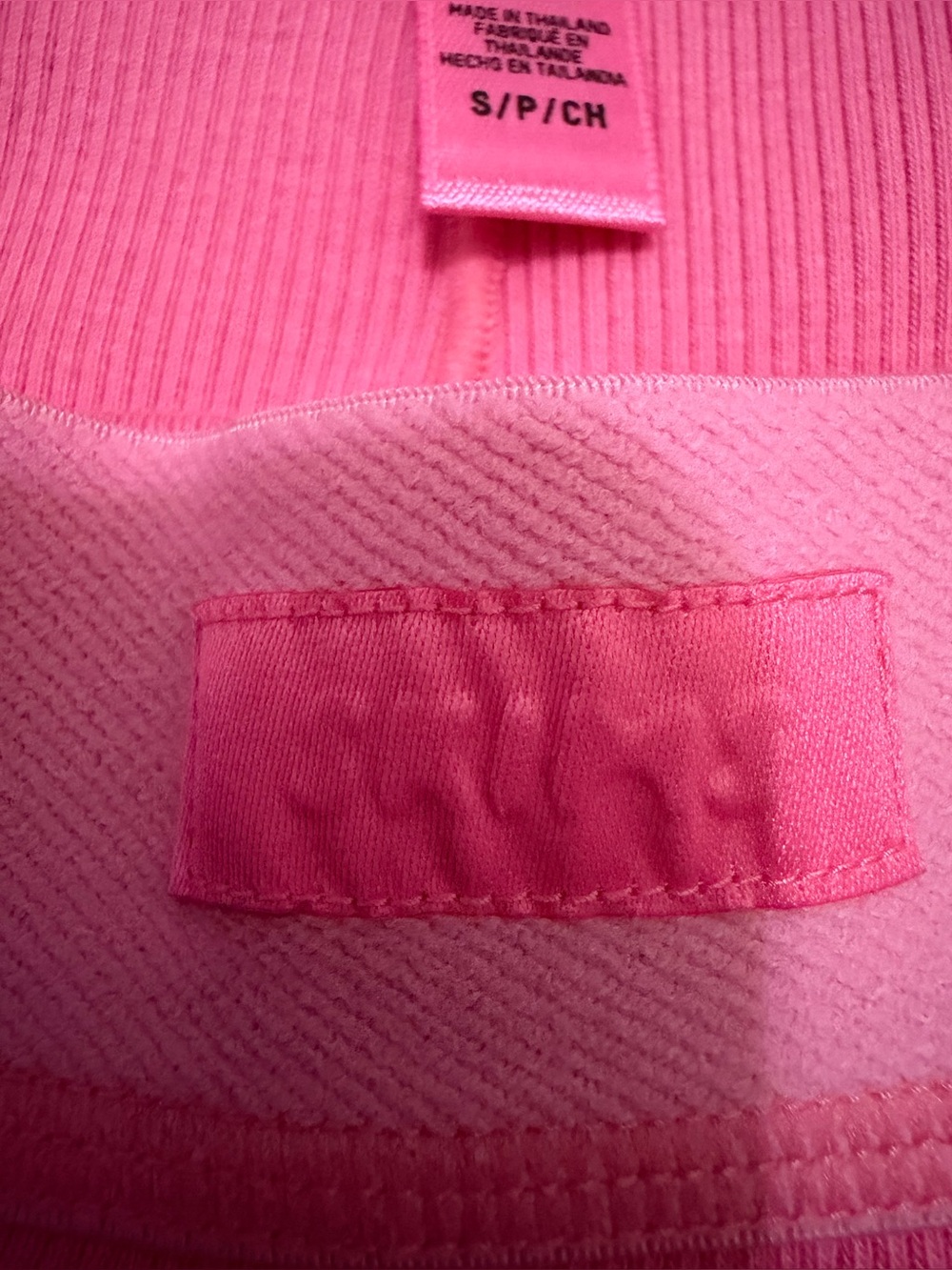 SKIMS Soft Lounge Rib Leggings Pink Small - Picture 4 of 5